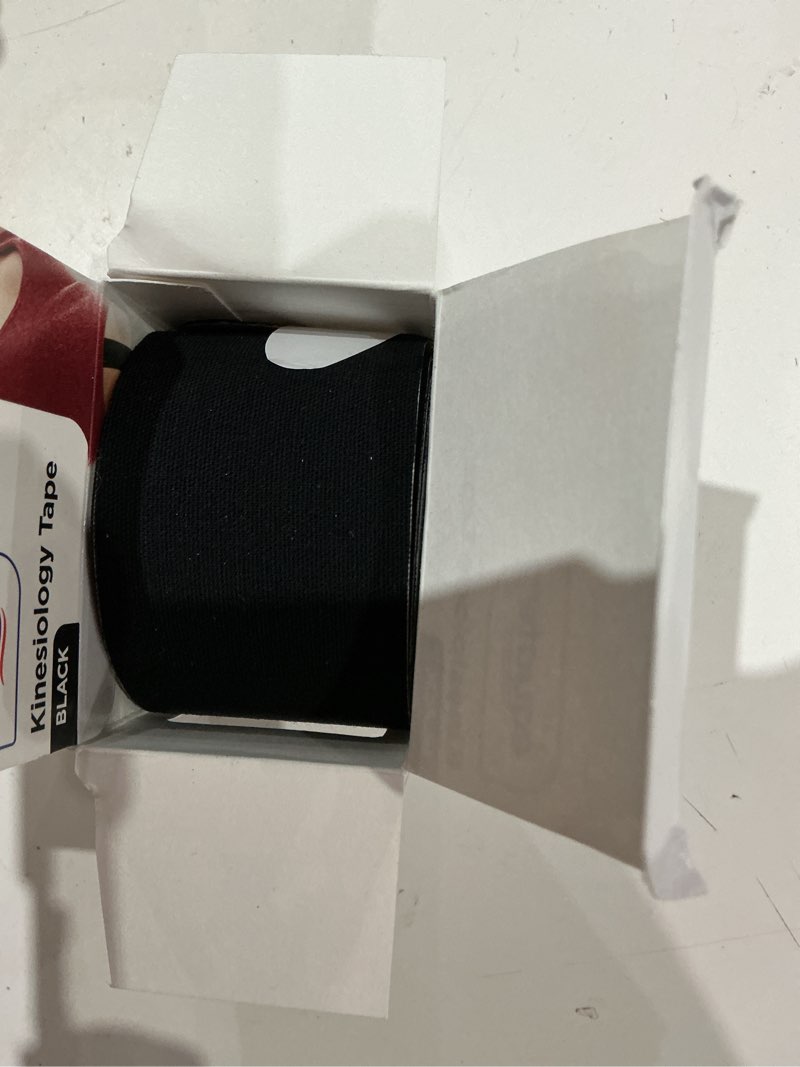 Condition photo showing Good Condition for equate kinesiology tape, black, 20 pre-cut strips