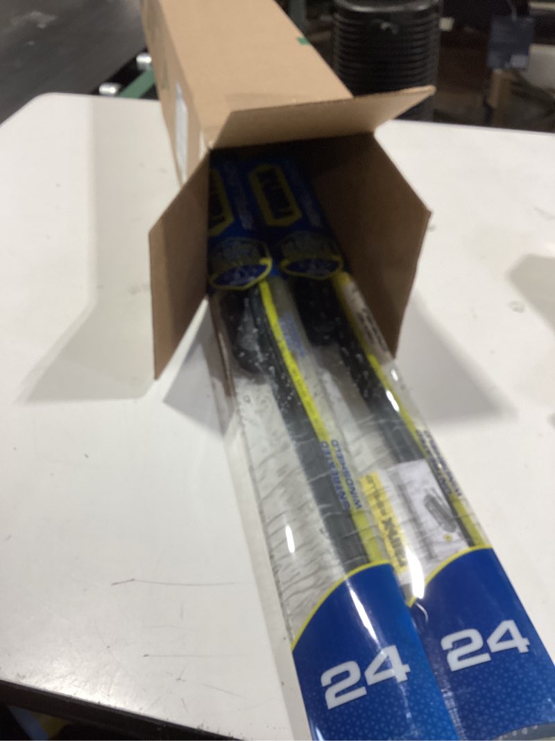 Condition photo showing Good Condition for rain-x 810364 repellency water repellent wiper blades, 24" windshield wipers (pack of 2), all weather streak-free for enhanced visibility w/water repellency formula [amazon exclusive]