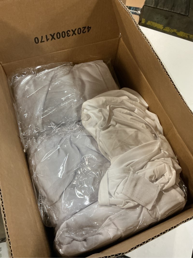 Condition photo showing Good Condition for cocktail table covers-spandex round high top table cloths 10 pack 32x43 inch-white stretch fitted bar tall tablecloth for pub bistro highboy party event banquet height folding satnding white 32" x 43" | 10 pack