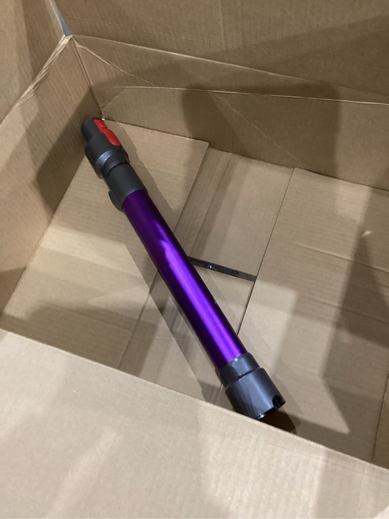 Condition photo showing Good Condition for replacement extension wand compatible with dyson v7 v8 v10 v11 v15 stick vacuum cleaners, adjustable tube length 17.72"-27.56", purple accessories