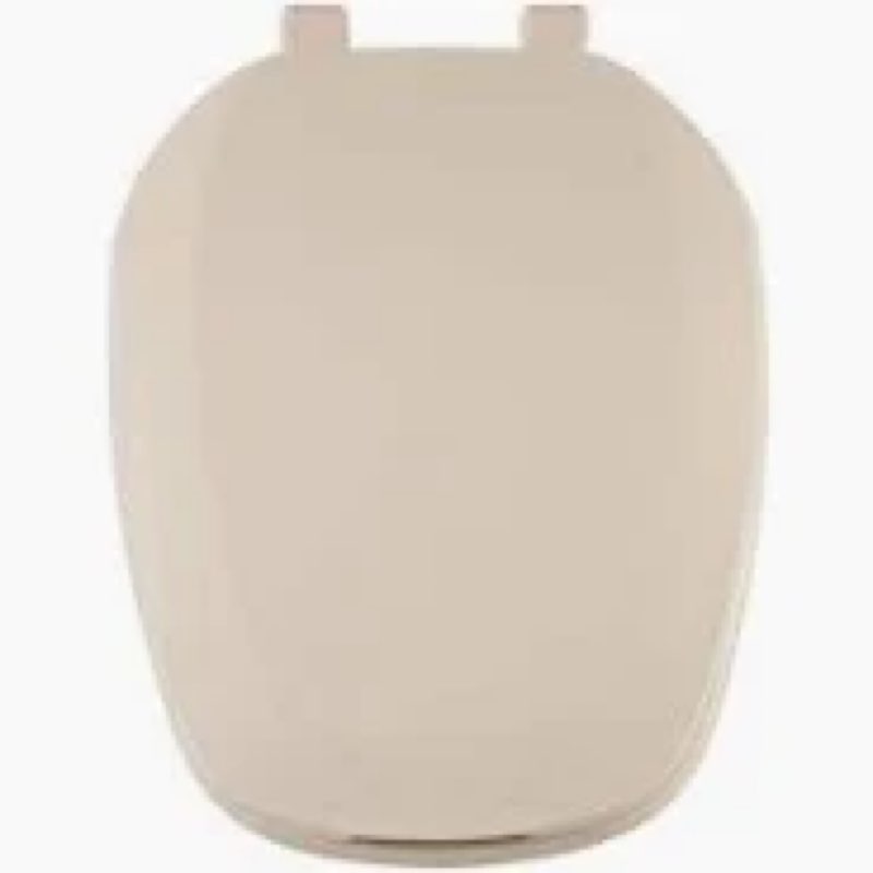 centoco eljer emblem elongated toilet seat with square front, closed front with cover, residential, 