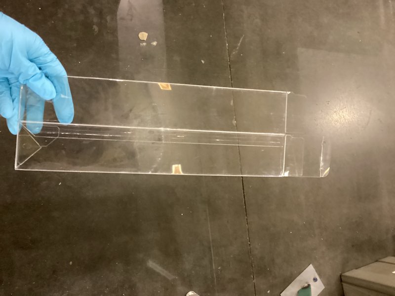 Hampton Distribution Pack Clear Favor Boxes, 2.06 x 2.06 x 12.06 Inches, Transparent Plastic Gif