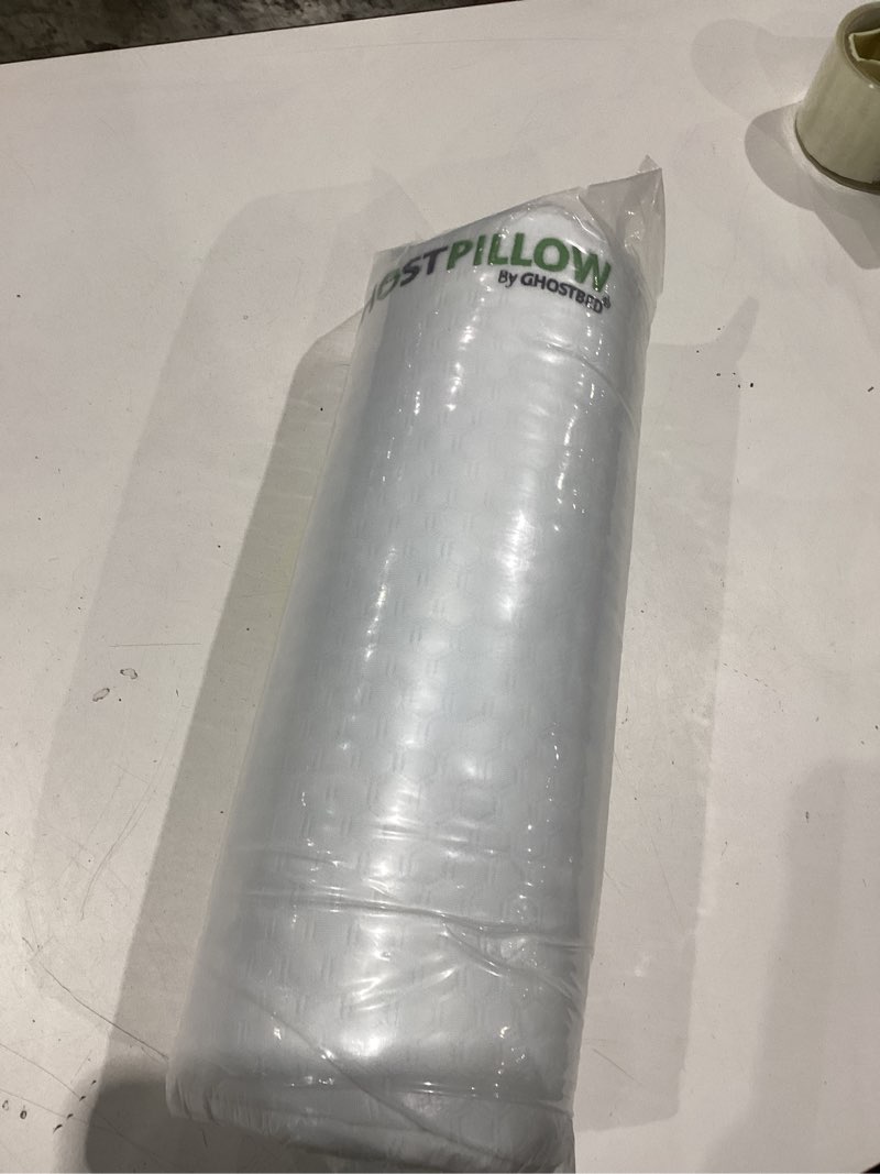 Condition photo showing New/Like New for ghostbed faux down pillow - down alternative with breathable,