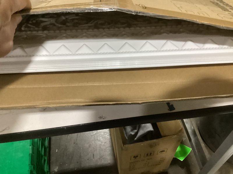 Condition photo showing Good Condition for Art3d Drop Ceiling Tiles, Glue up Ceiling Tiles, 2'x2' Plastic Sheet in White (12-Pack, 48 Sq.ft) 24"x24" White 12