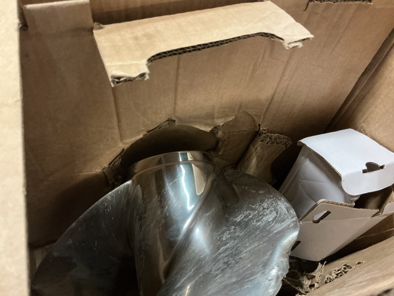 Condition photo showing As Is for vif jason marine oem upgrace..line tooth, rh (15 1/2 x 17 rh)