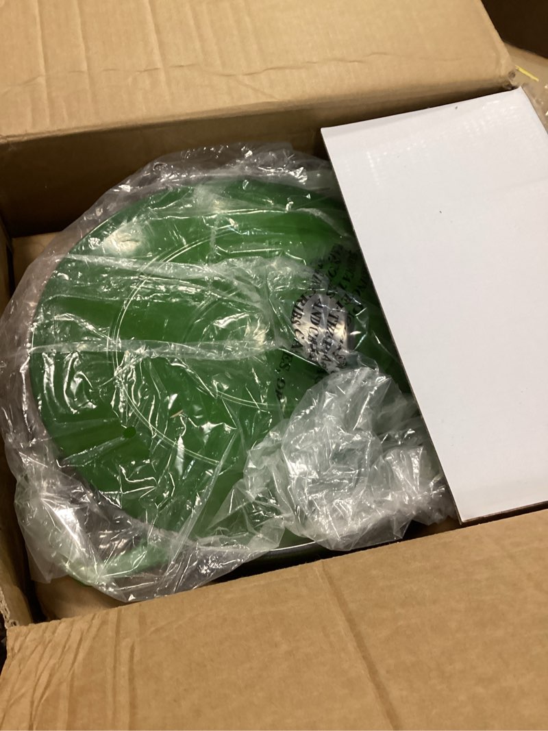 Condition photo showing As Is for vancasso Enameled Cast Iron Dutch Oven, 9.3 Quart Dutch Oven Pot with Lid, Oval Dutch Oven Cast Iron