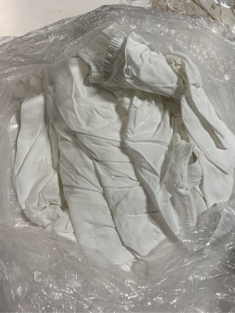 Condition photo showing Good Condition for bamboo sheet set, king, white