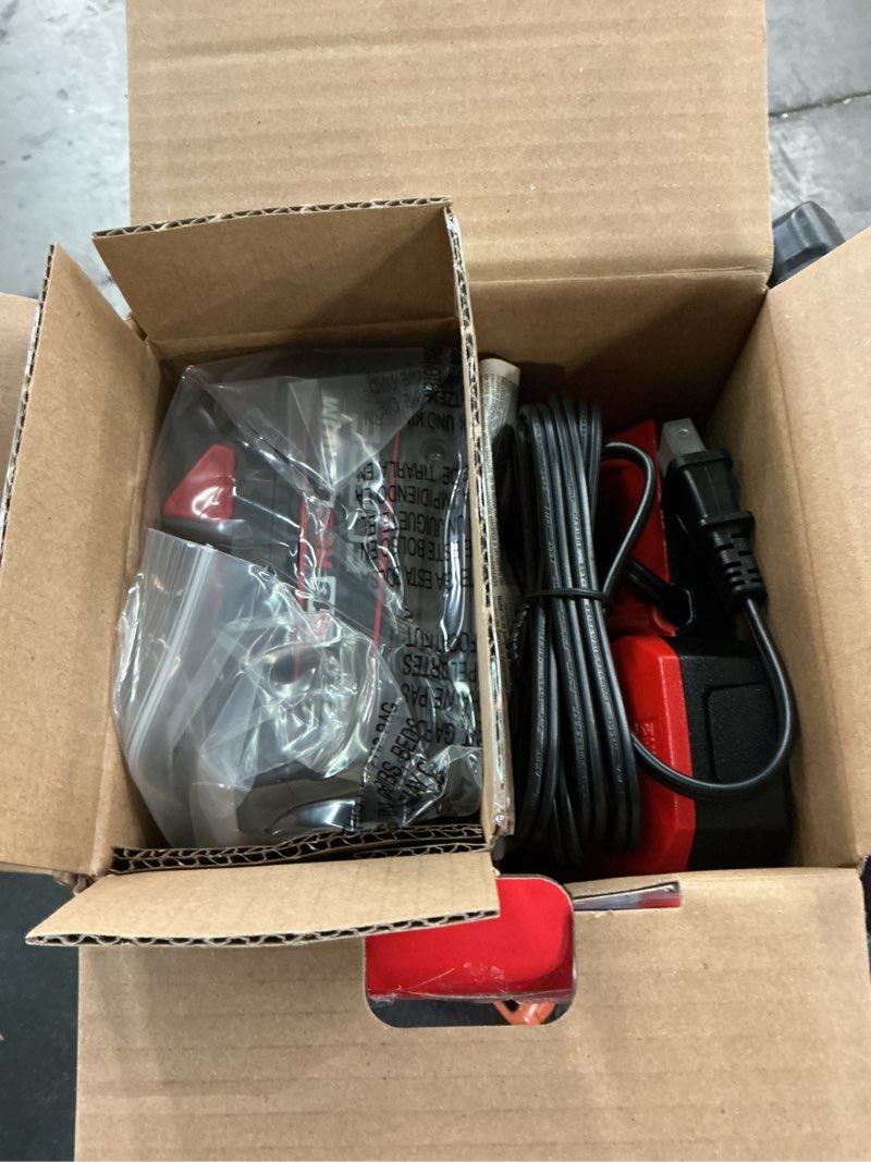 Condition photo showing Good Condition for milwaukee m18 18-volt lithium-ion redlithium forge starter kit with (2) 8. 0ah battery and rapid charger