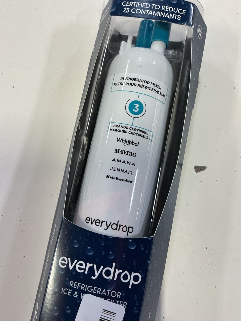 Condition photo showing New/Like New for everydrop by whirlpool ice and water refrigerator filter 3, edr3rxd1, single-pack