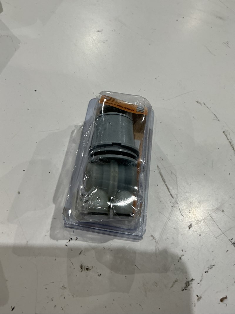 Condition photo showing As Is for cartridge for delta monitor 13/14 tub/shower faucets
