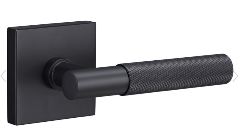 SureLoc Aspra Lever - Square Rosette with Knurled Grip
