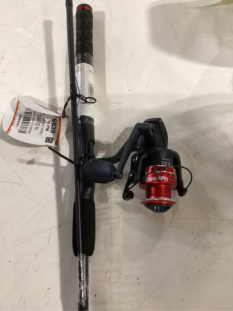 Condition photo showing Good Condition for ugly stik 50th anniversary 6'6" medium spinning combo with 35 size reel