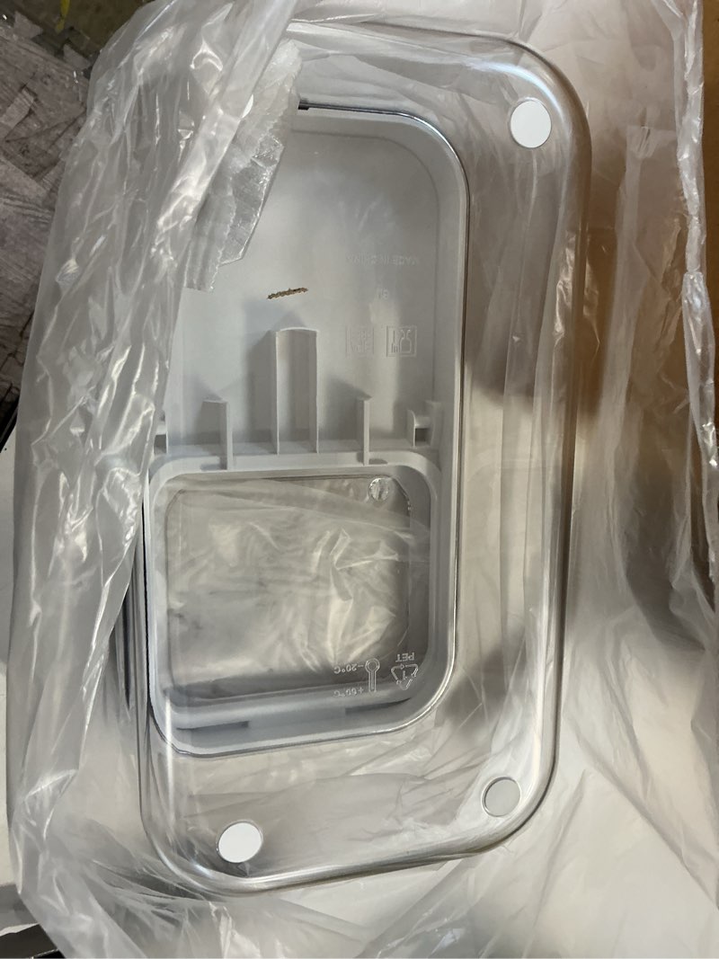 Condition photo showing Good Condition for livlab mker dog food storage container - 6l/6kg/10lbs pet food storage containers with lids & scooper, bpa free airtight storage containers store dry food for kitchen pantry 6kg-white-2