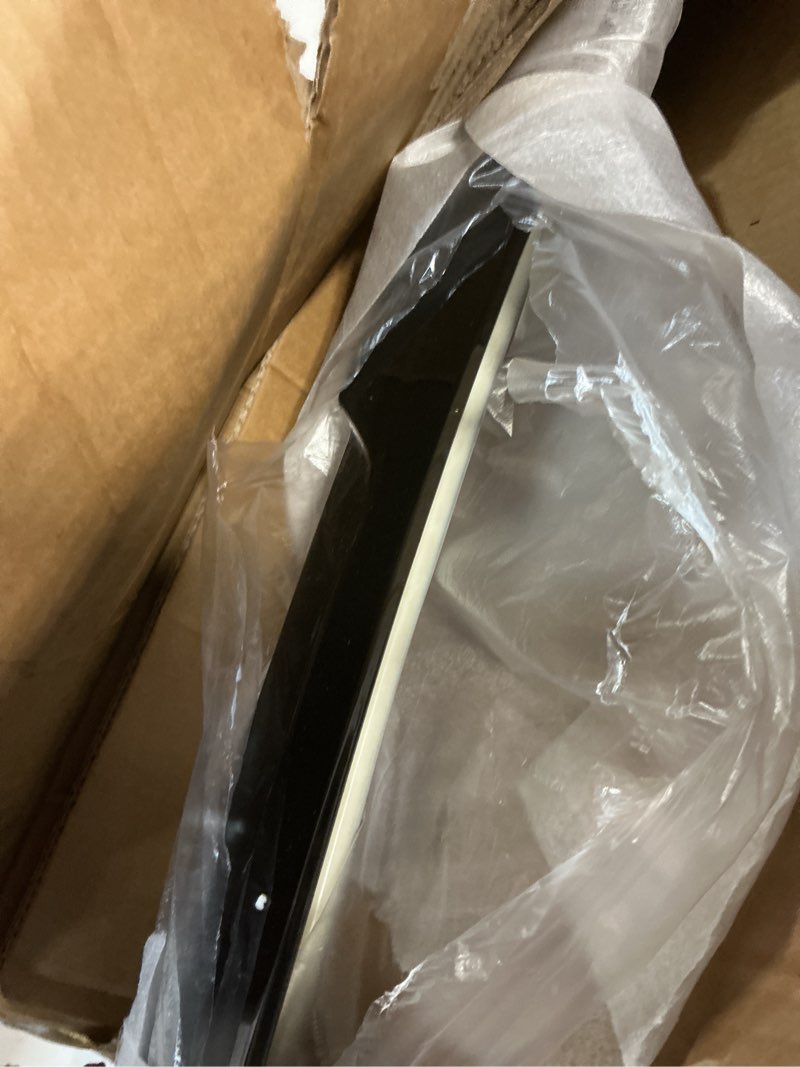Condition photo showing As Is for rear trunk spoiler wing lip compatible with nissan altima 2019 2020 2021 2022 2023 2024 sr/sv/sl/s/accessories (paint black)