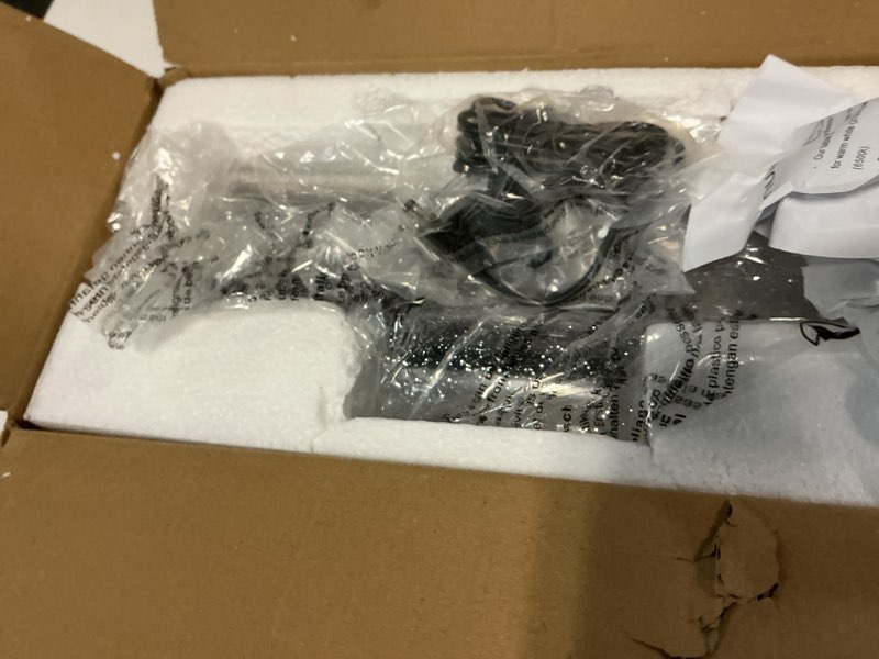 Condition photo showing Good Condition for NUÜR Modern Floor Lamp, Dimmable Standing Lamp with Remote Control, Stepless Adjustable Colours & Brightness, Industrial Lighting for Living Room, Bedroom, Office (Floor Lamp for Living Room)