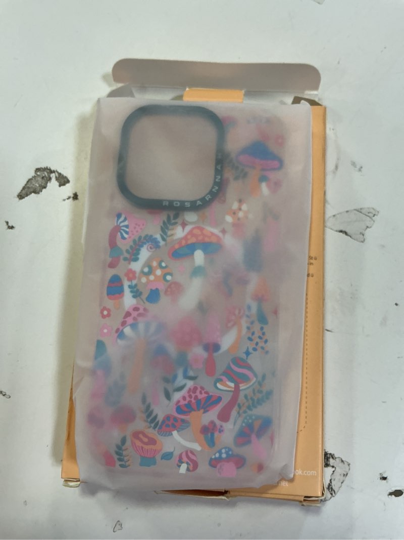 Condition photo showing New/Like New for for iPhone 16 Pro Case Cute - Compatible with Magsafe - Durable Shockproof 6.6 ft Drop Impact Phone Case - Funny Mushroom Jungle Design (6.3") Glitter Pink iPhone 16 Pro Magsafe Case Mushroom Jungle