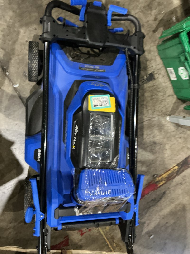 Condition photo showing Good Condition for kobalt 40v max 21 deck lawn moor
