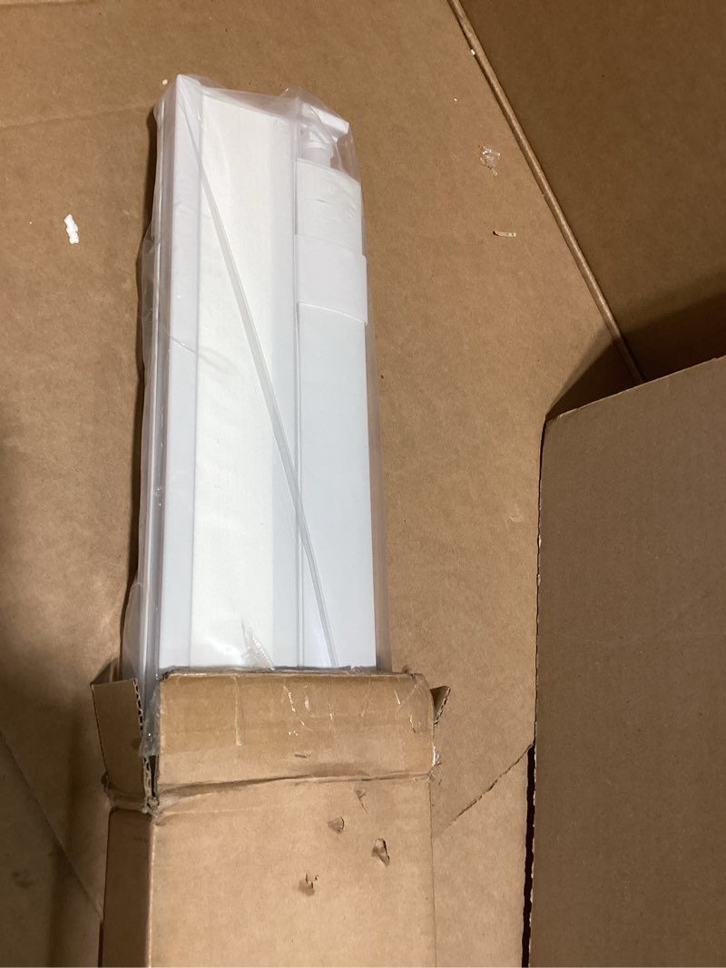 Condition photo showing New/Like New for LazBlinds No Tools No Drill Cordless Cellular Shades, Top Down Bottom Up (TDBU) Honeycomb Shades for Home, Light Filtering Thermal Insulation Blinds for Windows, 36" W x 64" H, White Light Filtering - White 36" W x 64" H