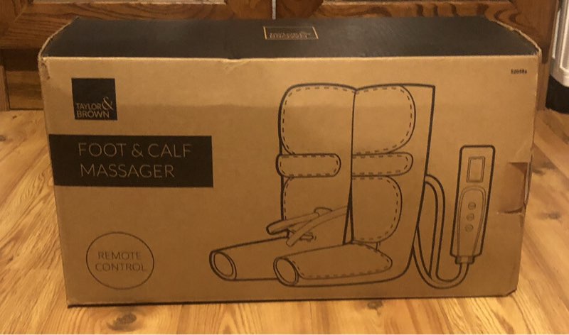 muchoo foot & calf air massager with heat