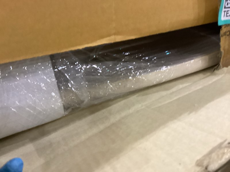 Condition photo showing As Is for Sorella 3-Pc Drop Leaf Dining Table with Windsor Chairs - Natural and White