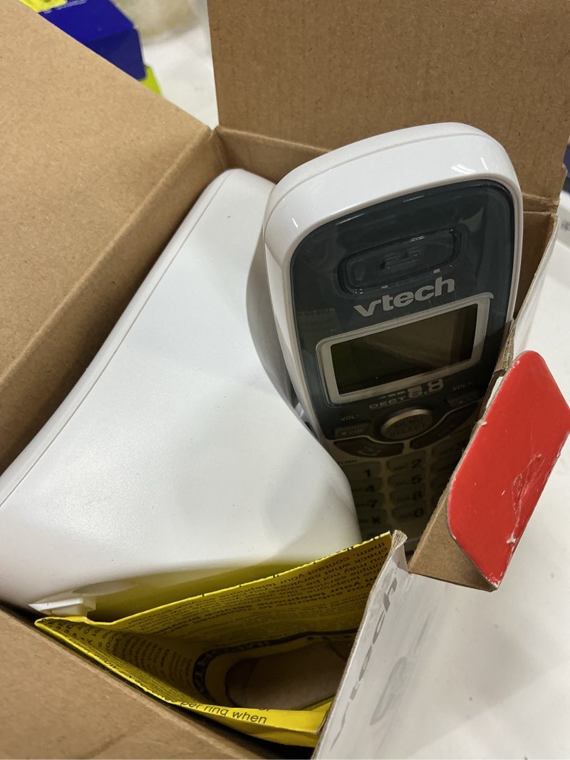 Condition photo showing Good Condition for vtech cs6124 dect 6.0 cordless phone with answering system and caller id/call waiting, white