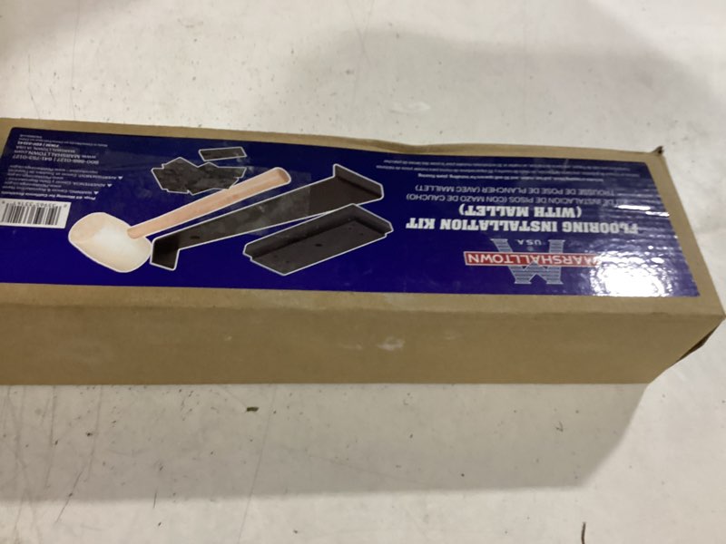 Condition photo showing As Is for marshalltown flooring installation kit w/mallet