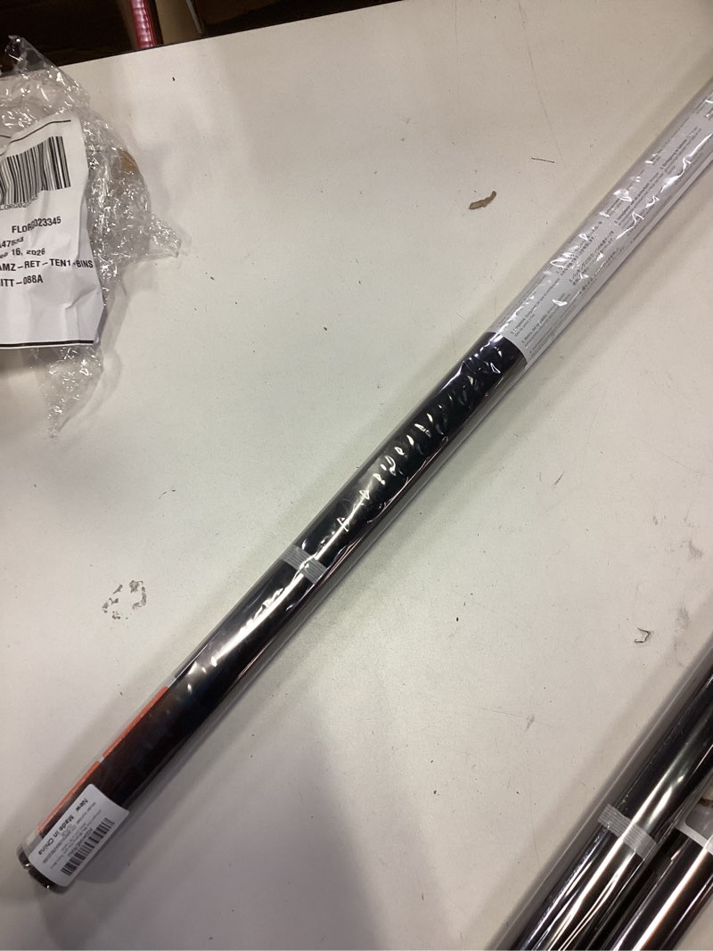 Condition photo showing New/Like New for rabbitgoo One Way Window Privacy Film with Kit Window Tint for Home UV Heat Blocking Static Cling Sun Blocker Light Darkening Reflective Mirror Covering See Out Not in 35.4 in X 6.5 Feet Black Silver Black Silver 35.4" x 78.7"