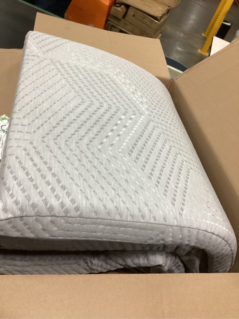 Condition photo showing As Is for ( similar) Folding Mattress Topper, 4 Inch CertiPUR-US Certified Memory Foam Twin Foldable Camping Mattress with Washable Cover, 75\"×38\"×4\", Grey