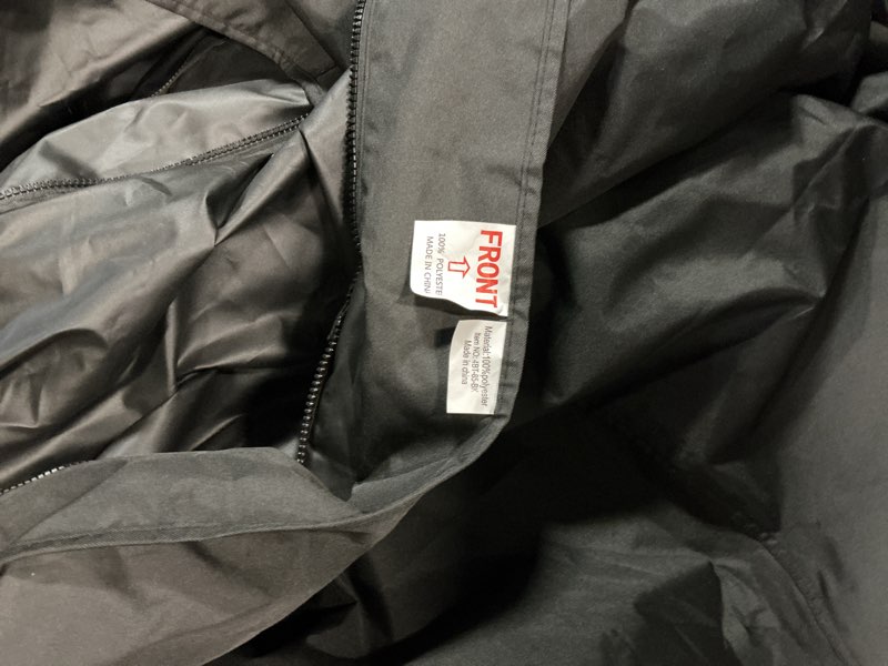 Condition photo showing As Is for (Similar to stock photo) Bitubi 98 Inch Island Grill Cover - 600D Heavy Duty Waterproof All Weather Protection Extra Large Grill Cover,Black 98''L x 42''D x 48''H Black