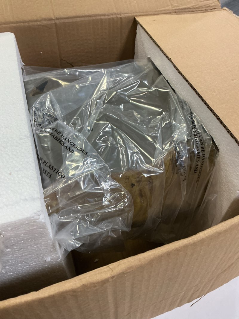 Condition photo showing New/Like New for Joseph's Studio by Roman - Colored Ox Figure for 27" Scale Nativity Collection, 12" H and 20" W, Resin and Stone, Decorative, Collection, Durable, Long Lasting