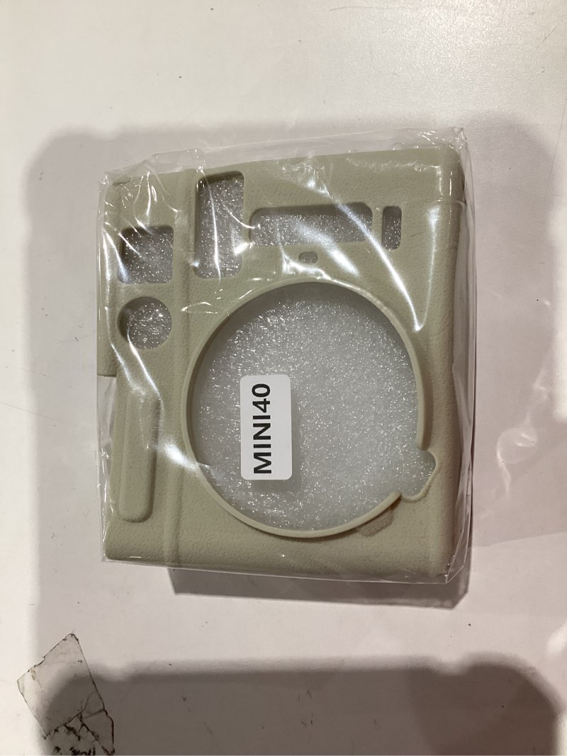 Condition photo showing New/Like New for Easy Hood Protective Case for Fujifilm Instax Mini 40 Instant Camera, Soft Silicone Camera Case Cover Bag Lightweight Full Protector for Fujifilm Mini 40 – Black