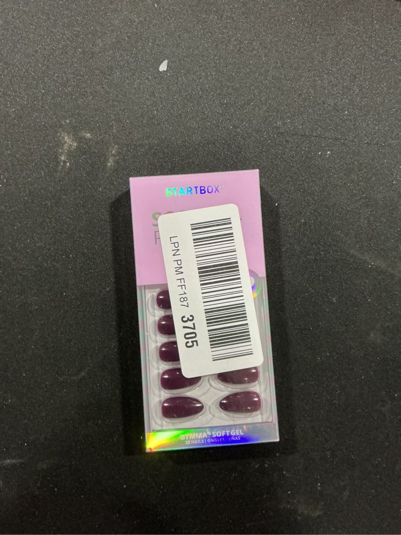 Condition photo showing Good Condition for BTArtbox Press On Nails Short - Pink Cat Eye Almond Press On Nails with Glue for Women, Opaque Soft Gel Glue On Nails in 16 Sizes - 32 Stick On Nails Kit, Tassel Shine B1 - Tassel Shine