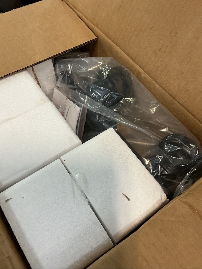 Condition photo showing Good Condition for unicozin modern bathroom light fixtures, 3 light vanity lights, black wall lamp with clear glass for bathroom, mirror, living room, bedroom, hallway, e26 base black 3 light