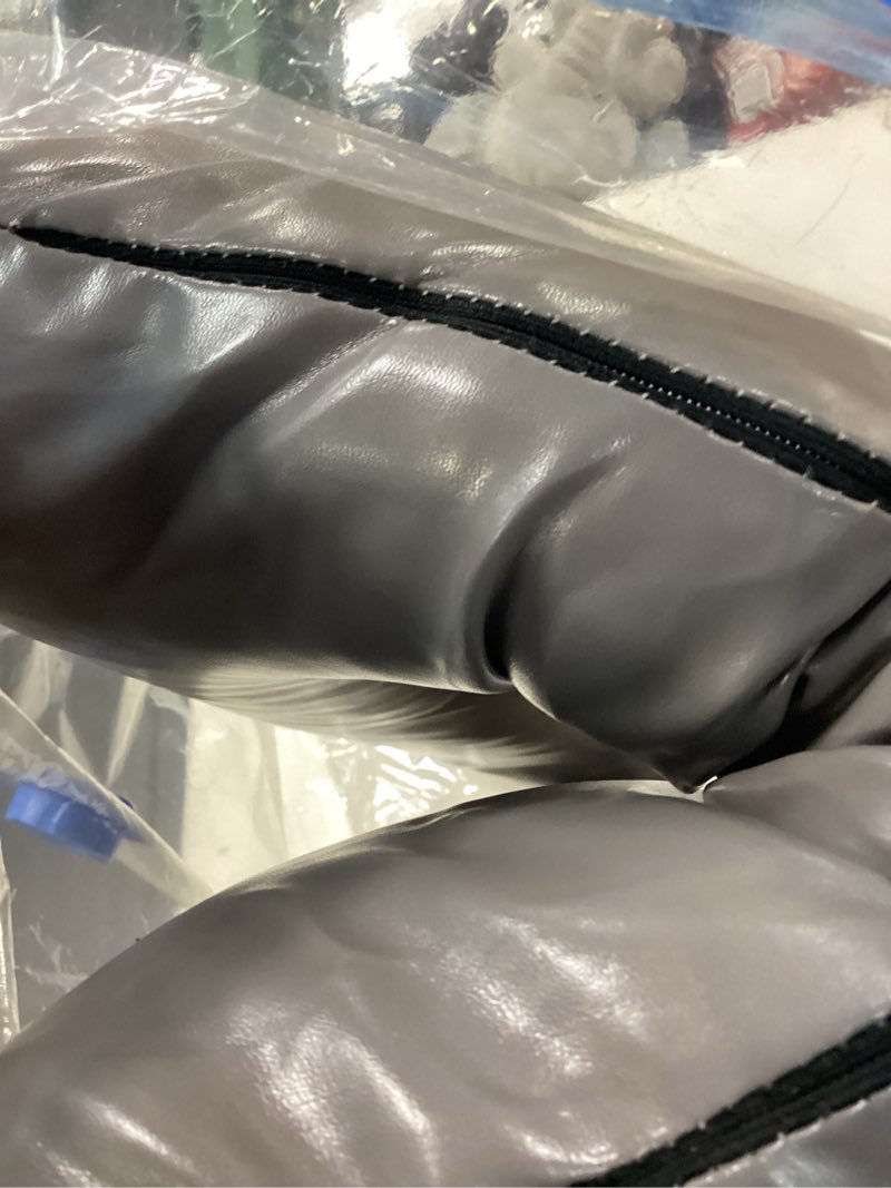 Condition photo showing Good Condition for bedside soft commode seat cushion, thick pad pu cover with fixing straps for commode chair, washable toilet seat cushion warmer for elderly adults