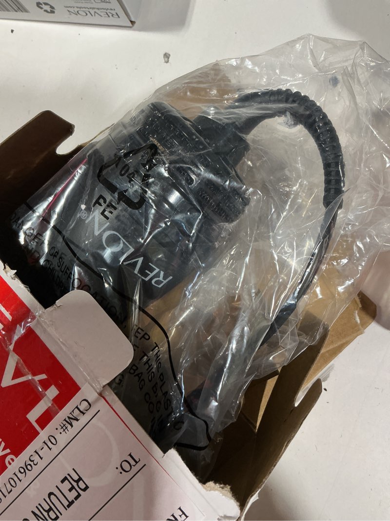 Condition photo showing New/Like New for revlon one step root booster round brush dryer and hair styler | fight frizz and add volume, appliance tool (1-1/2 in)