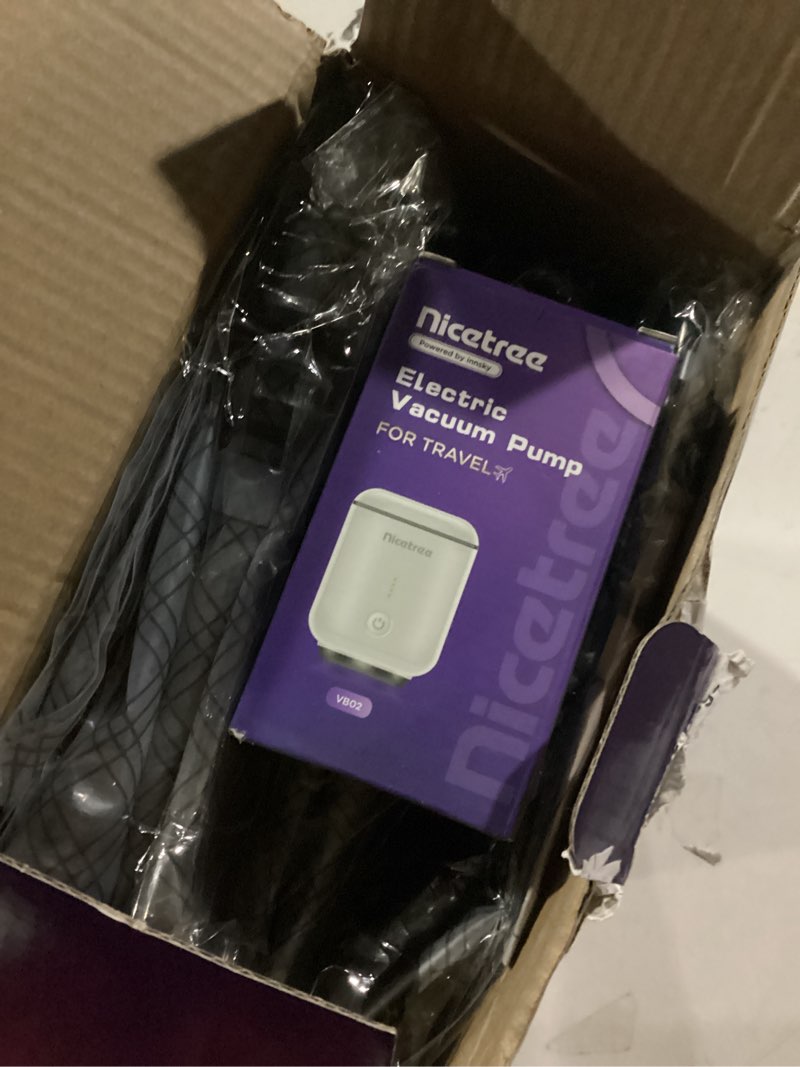 Condition photo showing New/Like New for Nicetree 18-Pack Wireless Vacuum Seal Bags with Rechargeable Pump | 3 Sizes (20/24/28 Inch) Travel Vacuum Storage Bags for Clothing, Bedding & Seasonal Storage | Space Saver for Luggage 18 Pack