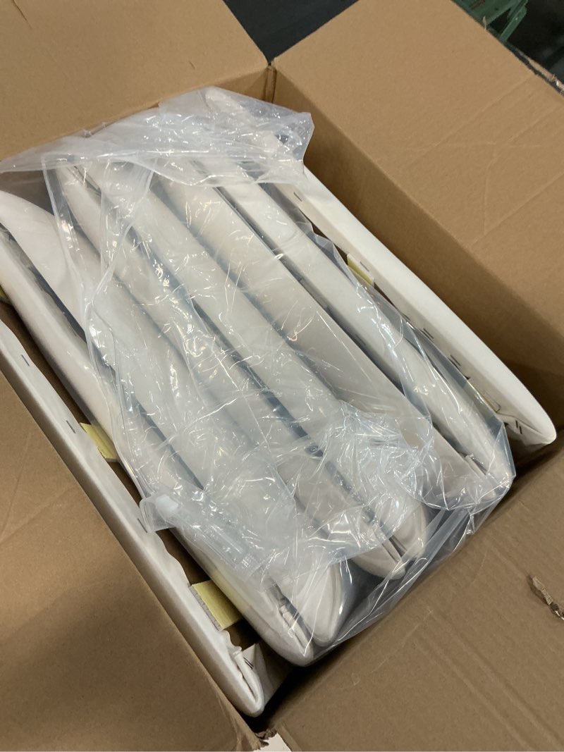 Condition photo showing Good Condition for Hahafelt 8 Pack Wall Padding for Playroom Peel and Stick Headboard 15.75" x 7.87" x 1.18" 3D Anti Collision Upholstered Wall Panels Self Adhesive Headboard Panel for Protection (White) 15.75" x 7.87" x 1.18" White 8