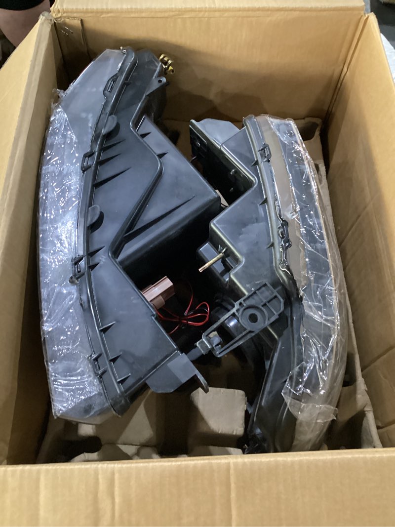 Condition photo showing Good Condition for dotcom led headlights assembly pair fit ford f150 2004 2005 2006 2007 2008 | not compatible with 2004 f150 heritage/flareside beds,fit lincoln mark lt 2007-2008,clear lens black housing fit f150 2004-2008(black)
