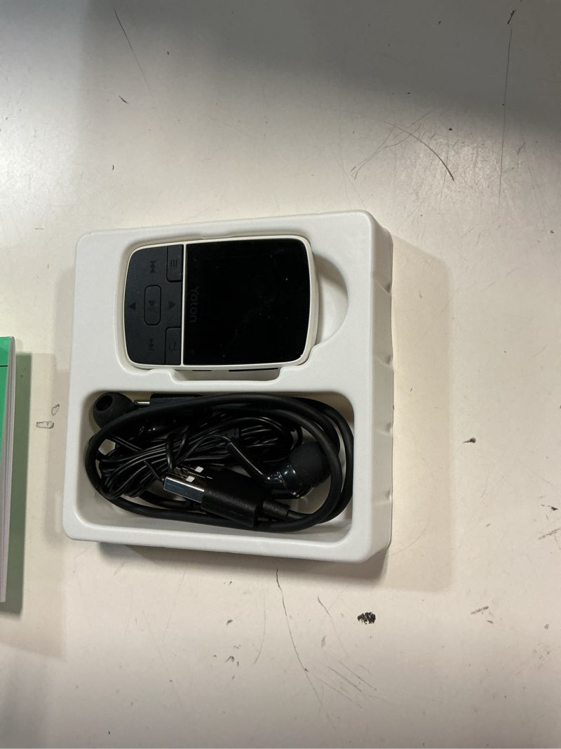 Condition photo showing Good Condition for mp3 player with bluetooth 80gb, 5.2 hifi portable music player with fm radio, recorder, pedometer, stopwatch, earphones included ideal new gift