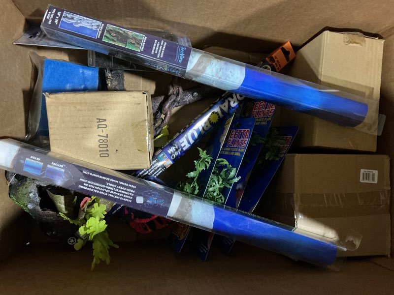 Condition photo showing Good Condition for Assorted Aquarium Supplies & Decor