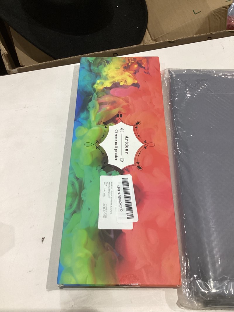 Condition photo showing New/Like New for Artdone 16Jars Chrome Nail Powder Magic White Pearl Kit Mirror Effect Silver Metallic Holographic Dip Nail Powder for Resin Craft & Nail Art Fimo, Decoration Iridescent Aurora Mermaid Pigment 16 colors Pearl Chrome