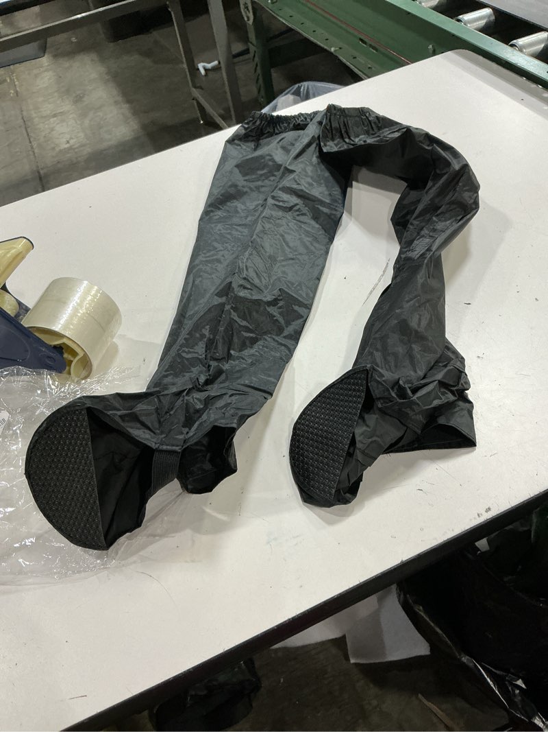 Condition photo showing New/Like New for long waterproof shoe cover black