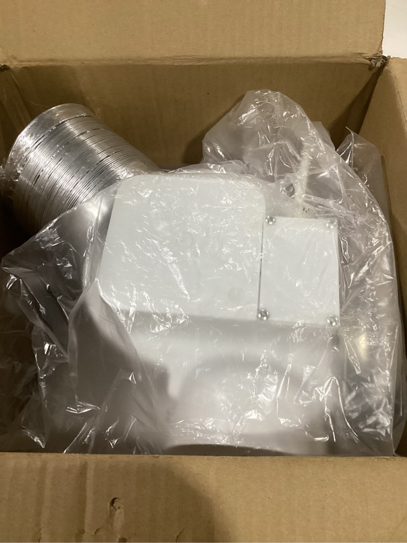 Condition photo showing New/Like New for bathroom exhaust fan 110 cfm 1.0 sones quiet operation, ceiling mount ventilation fan large air-flow capacity, energy-saving ceiling exhaust fan, 4" duct for shower, bathroom, office, home (110 cfm)