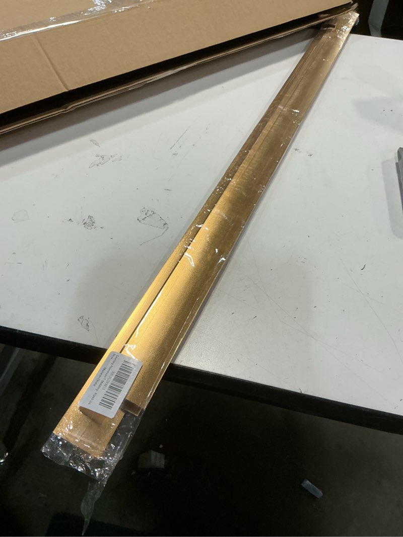 Condition photo showing Good Condition for Gaahing Aluminum T Molding Floor Transition Strip, T Moulding for Laminate Flooring Planks, Vinyl Floor Transition, Rubber Transition (3Pcs x 2.9ft x 1.6in, Matte Gold) 3pcs x 35.4 x 1.6in Matte Gold 3