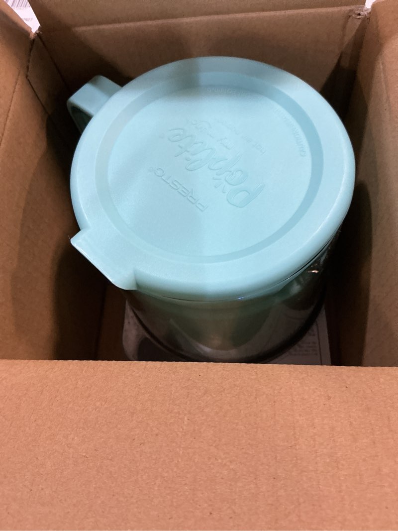 Condition photo showing Good Condition for presto 04811 poplite my munch hot air popcorn popper - personal sized, built-in serving bowl, compact design, 8 cups, blue 8-cups