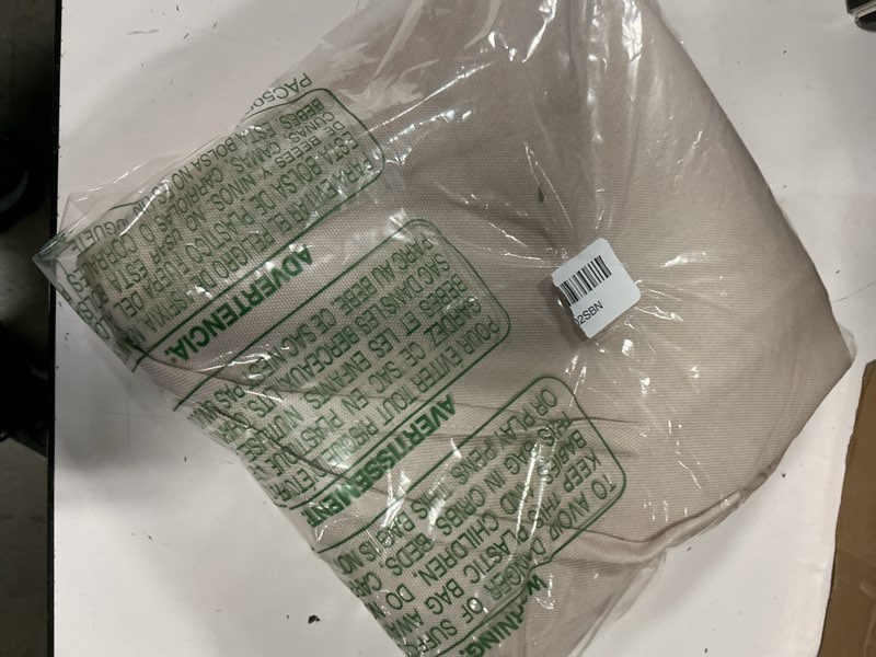 Condition photo showing Good Condition for papasan cushion cover only,water resistant papasan chair cushion cover for outdoor lndoor,skin-friendly soft machine washable unfading zippered cover for round egg chair cushion (khaki, 50in) khaki 50in