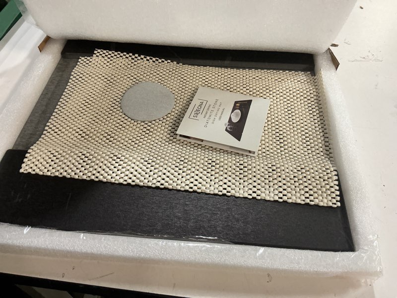 Condition photo showing Good Condition for Selegna Collapsible Stone Drying Mat for Kitchen Counter – Tri-Panel Dish Drying Mat Made from Diatomaceous Earth | Quick Dry Diatomite Mat for Sink, Countertop & Dishes (Charcoal)