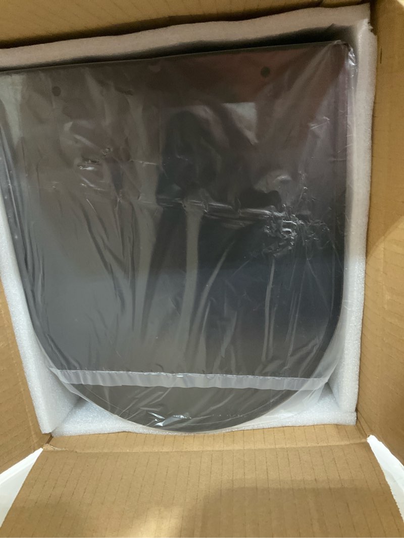 Condition photo showing New/Like New for Large Mailboxes for Outside, RAINHOL Black Metal Mailbox, Galvanized Steel Post Mount Mail Box, T3 Large Capacity, 23 x 10.7 x 8.9 Inches