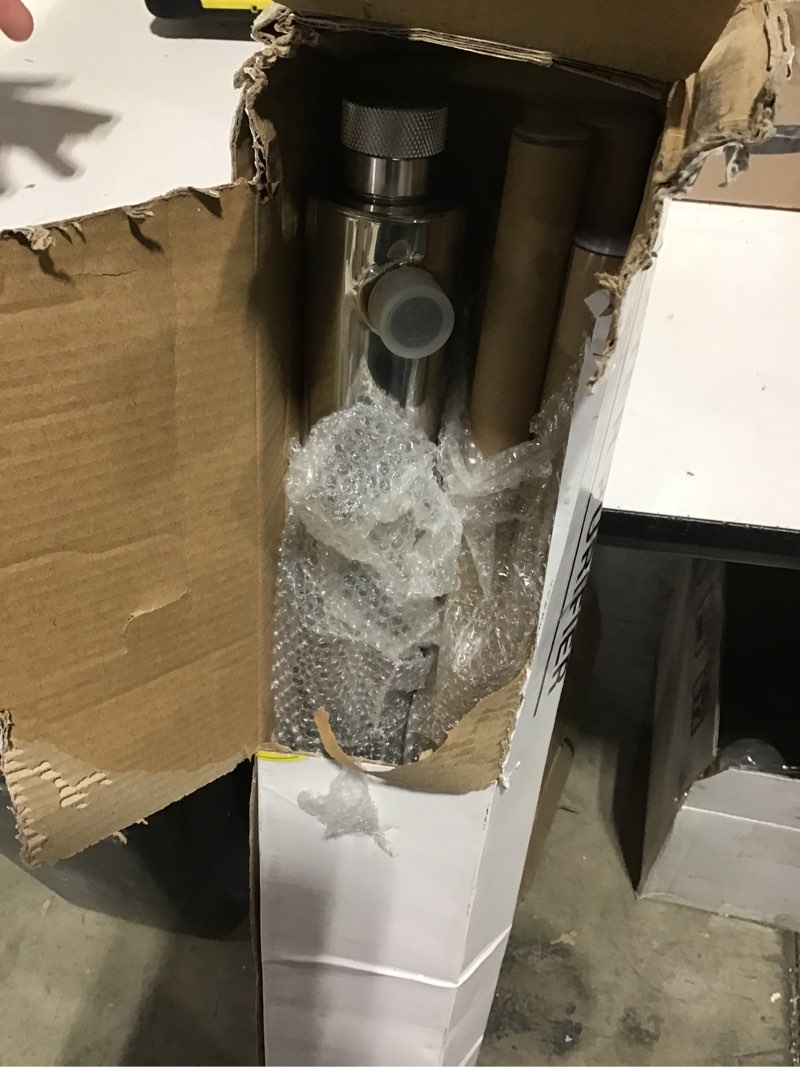 Condition photo showing As Is for HQUA-OWS-12 120V 40W 3/4" MNPT Inlet/Outlet Whole House Ultraviolet Water Purifier Filter, + 1 Extra UV Bulb