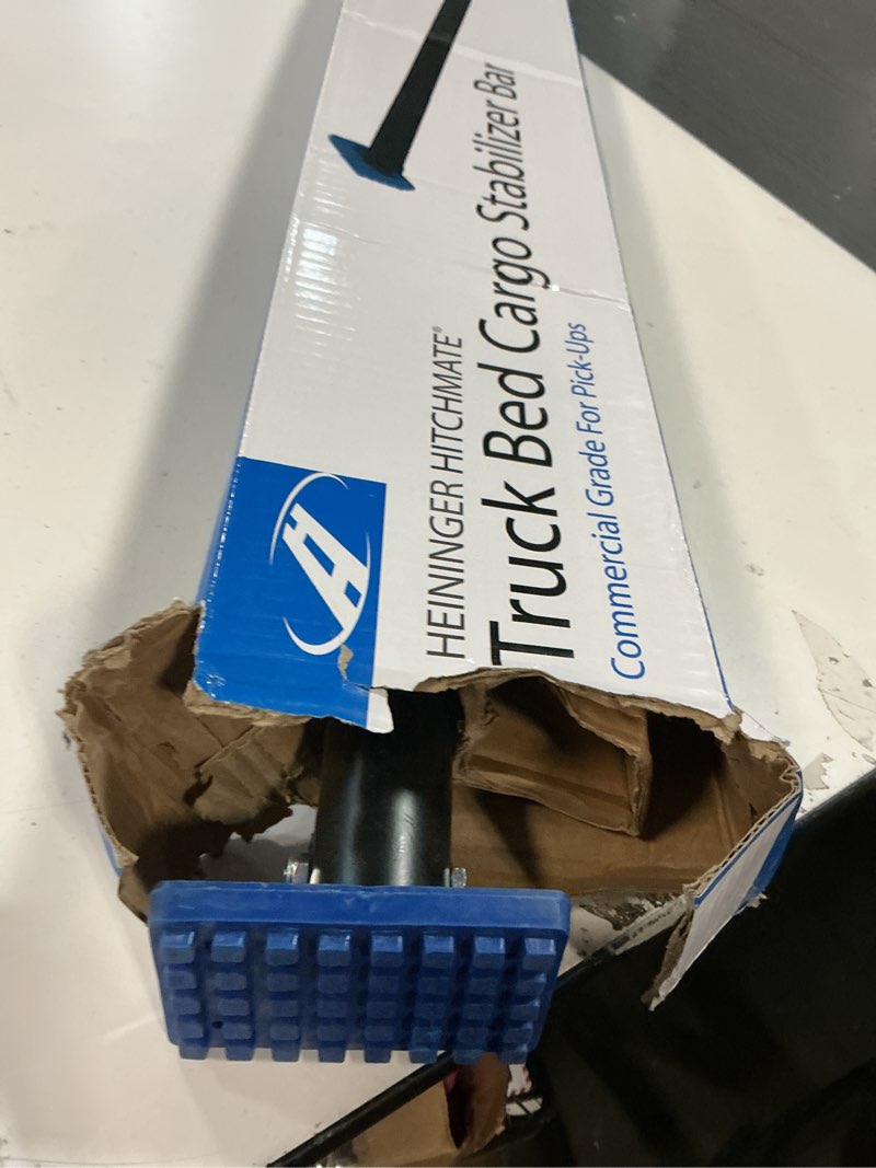 Condition photo showing Good Condition for Heininger 4016 HitchMate Cargo Stabilizer Bar for Full-Size Trucks,Black